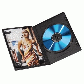 Hama DVD Jewel Cases, Pack of 5, black 1 disques Noir