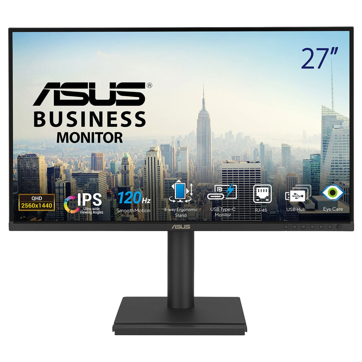ASUS BE27ACGN Écran PC Plat 27" Quad HD 2560 x 1440 LCD Noir