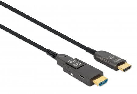 Manhattan 355544 Câble HDMI vers Micro HDMI, 70 m, Type A vers Type D, Noir