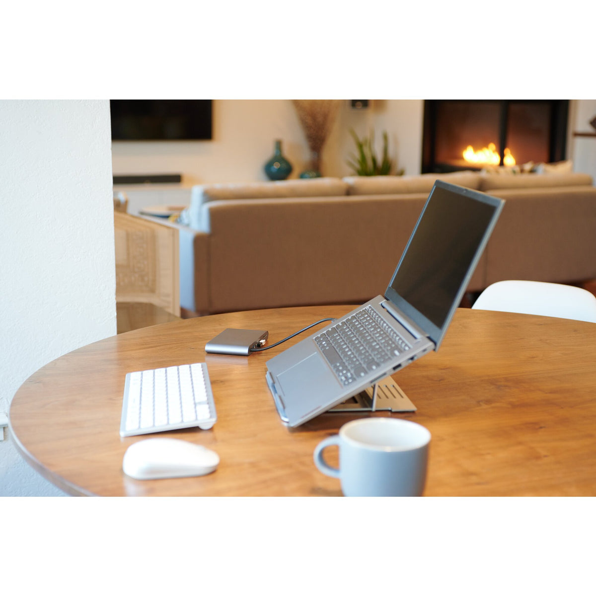 Kensington Rehausseur Easy Riser Aluminium pour ordinateur portable