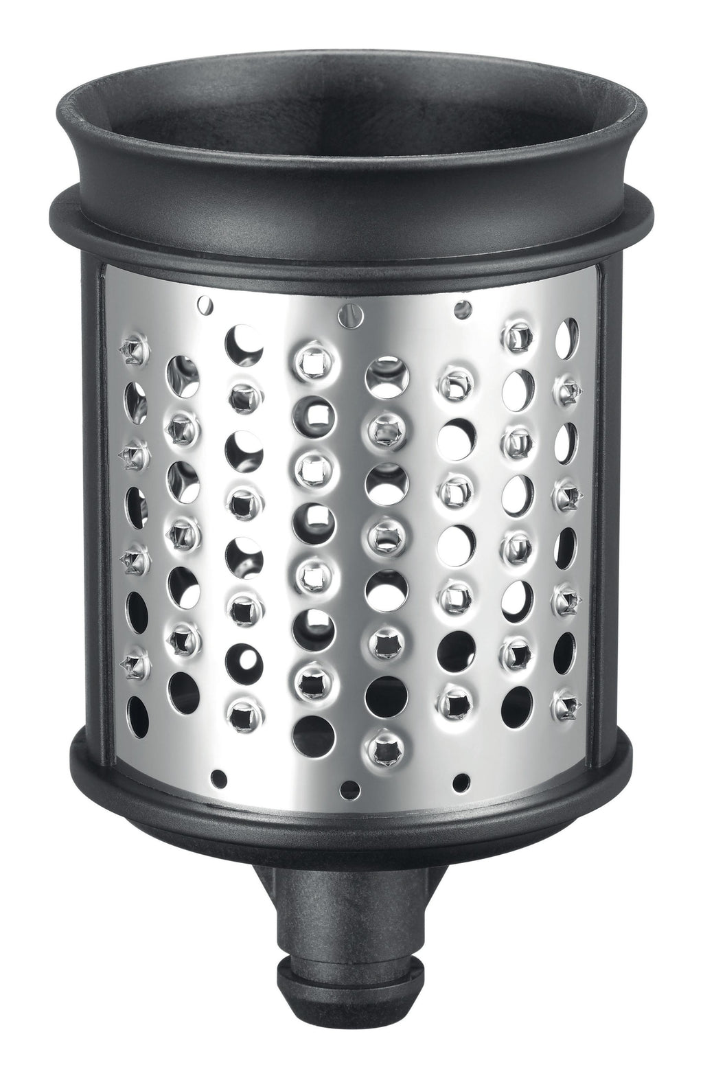 KitchenAid 5KSMEMVSC Ensemble de Moulin et Râpe en Acier Inoxydable