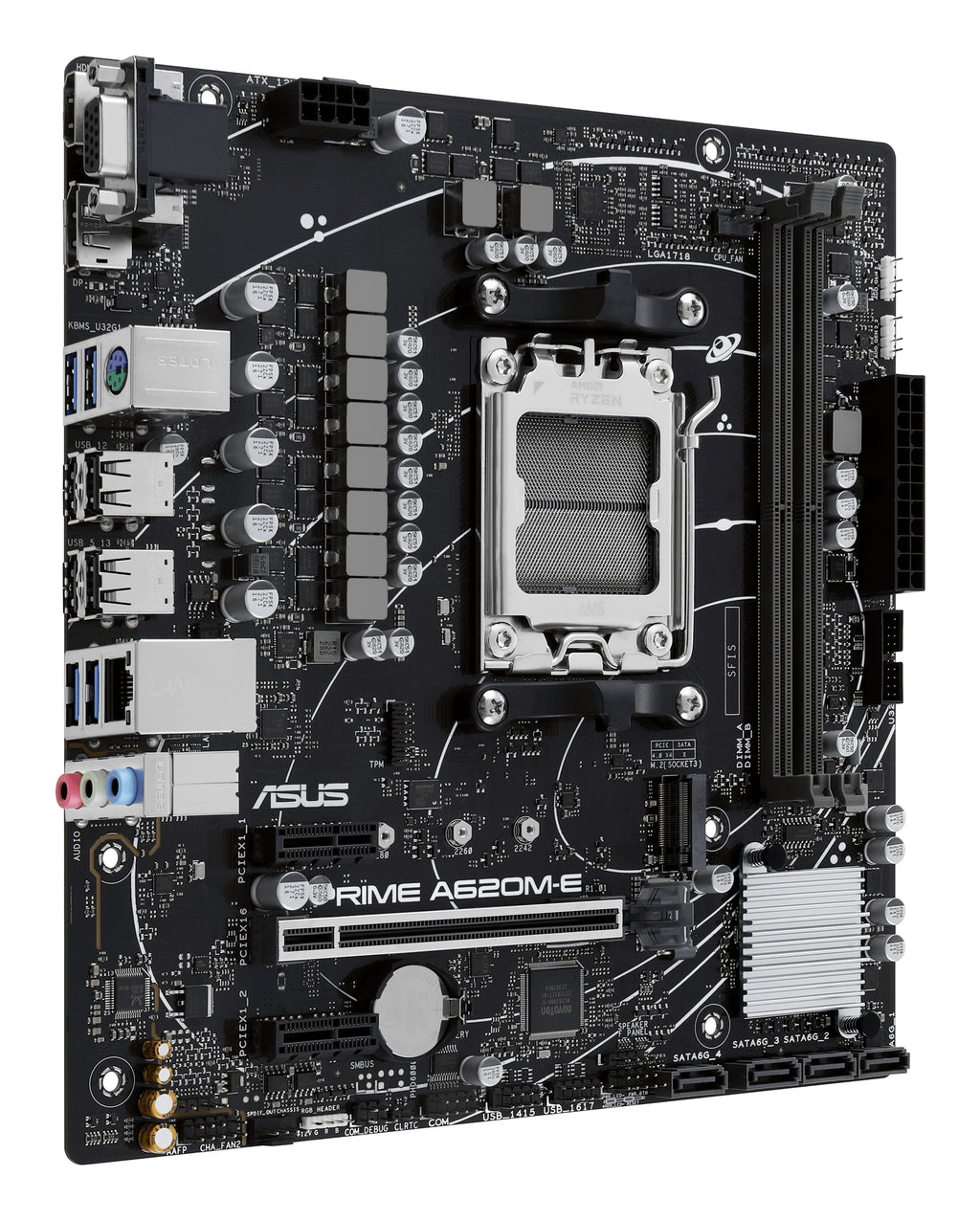 ASUS PRIME A620M-E-CSM AMD A620 Emplacement AM5 micro ATX