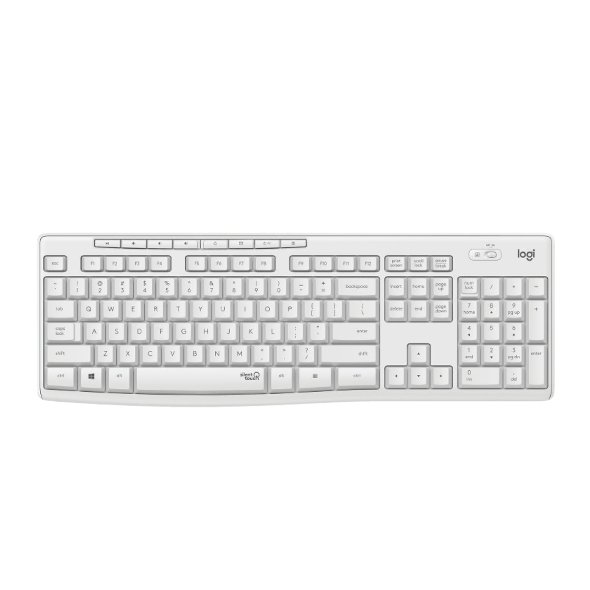 Logitech MK295 Silent Sæt med mus og tastatur Trådløs US International