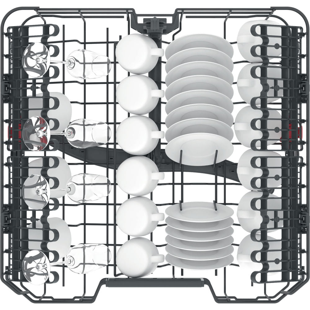 Whirlpool WIC 3C33 PFE UK Entièrement intégré 14 couverts