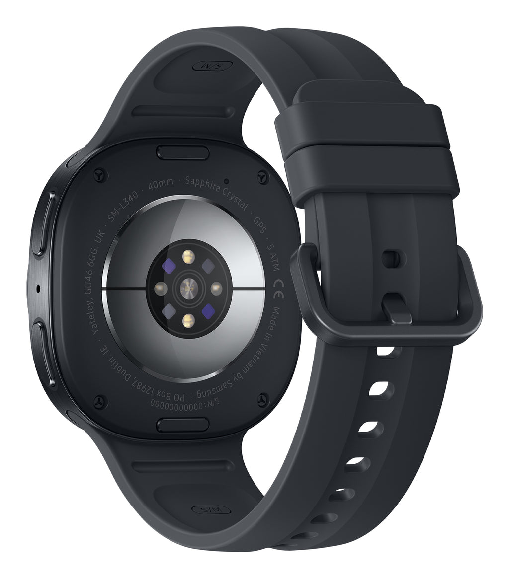 Samsung Galaxy Watch9 3,3 cm (1.3") AMOLED 40 mm Numérique 438 x 438 pixels Écran tactile Graphite Wifi GPS (satellite)