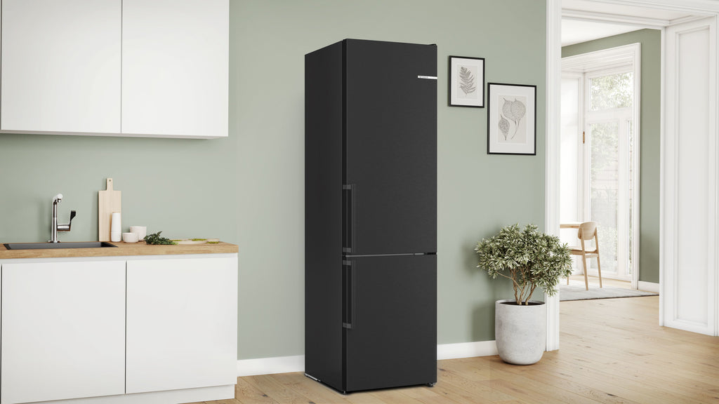 Bosch Bosch Serie 4 KGN39VXCT réfrigérateur-congélateur Pose libre 363 L Gris