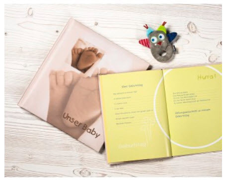 Hama Baby Feel album photo et protège-page Sable 300 feuilles 10 x 15 Reliure du livre