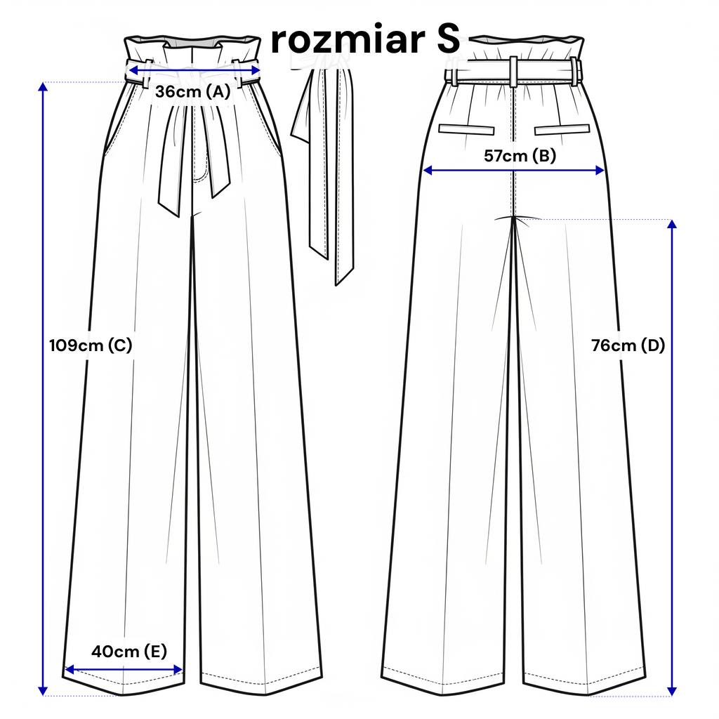 Pantalon large à plis et ceinture - coupe élégante en viscose