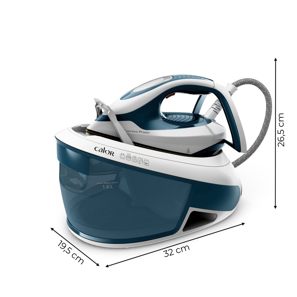 Calor Centrale vapeur SV8111C0 - Bleu/Blanc