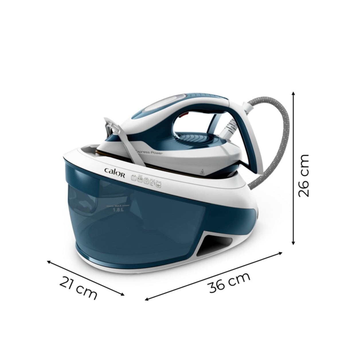 Calor Centrale vapeur SV8111C0 - Bleu/Blanc