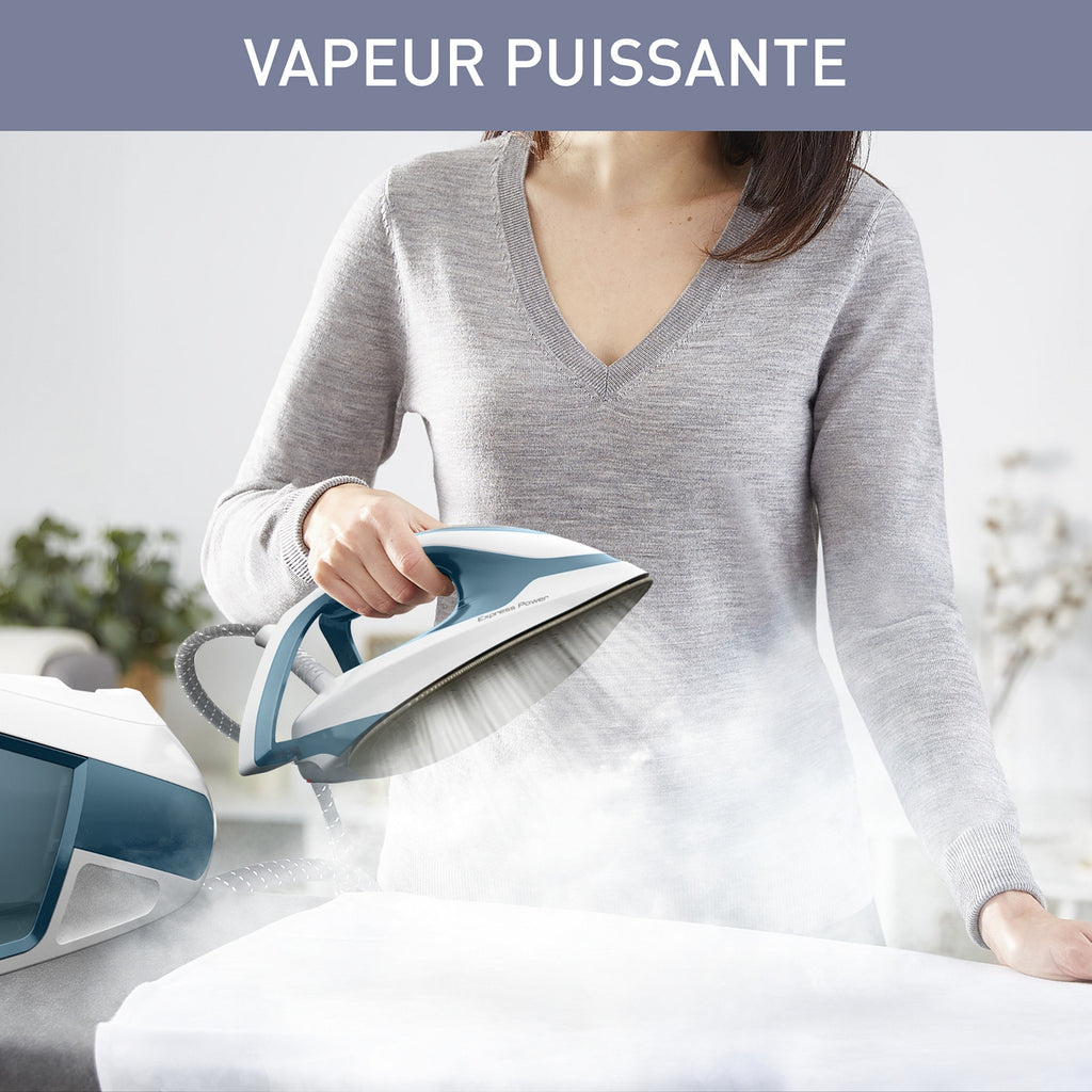 Calor Centrale vapeur SV8111C0 - Bleu/Blanc