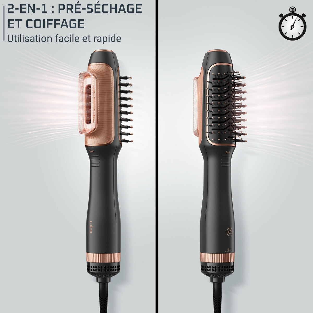 Calor Brosse souflante 2 en 1 Brosse soufflante - Reverso CF9840C0