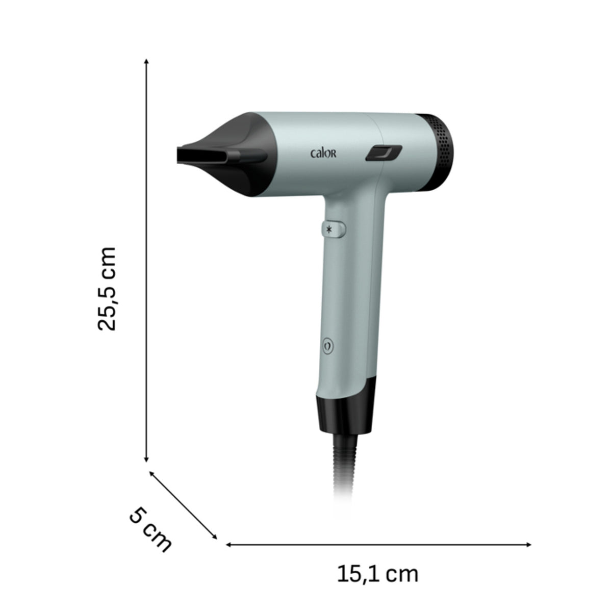 Calor Sèche-cheveux ionique TINY 1600w HY7120C0