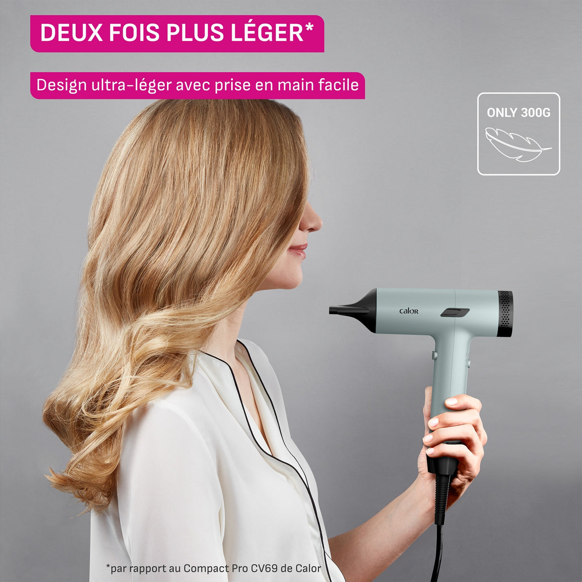 Calor Sèche-cheveux ionique TINY 1600w HY7120C0
