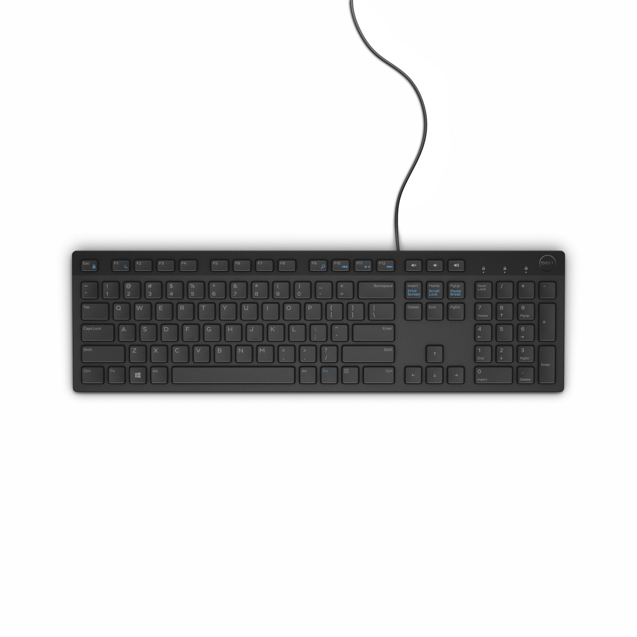 DELL Clavier filaire - KB216 - estonien (QWERTY) - noir