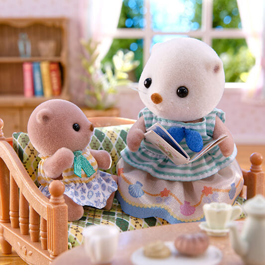 Sylvanian Families Les sœurs Loutre de mer