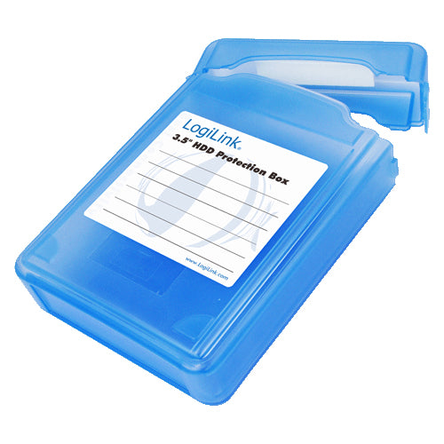 LogiLink UA0133 Housse de disques de stockage Bleu