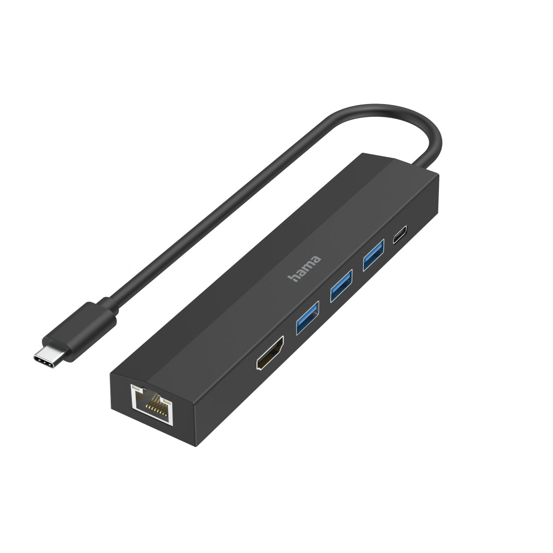 Hama Hub USB 3.2 Gen 1 Type-C 5000 Mbit/s Noir