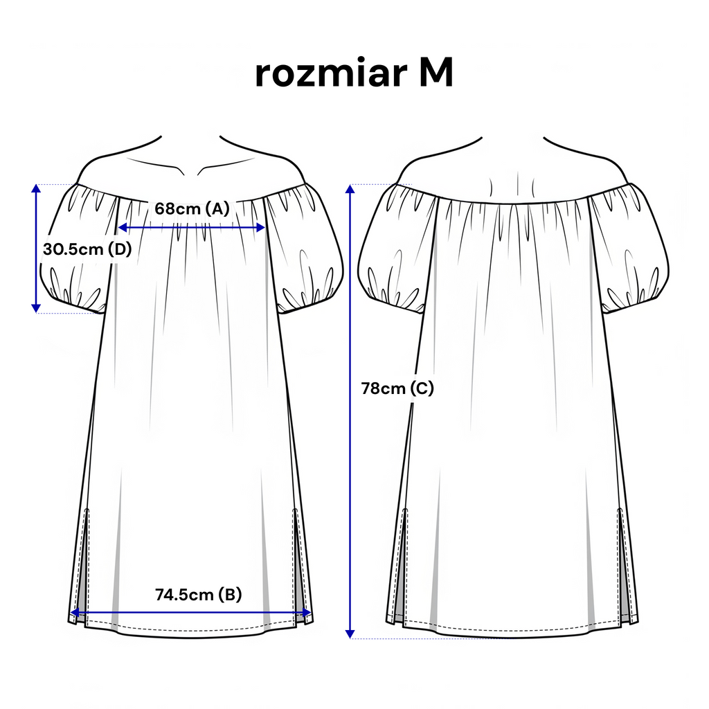 Robe espagnole à élastique et poches