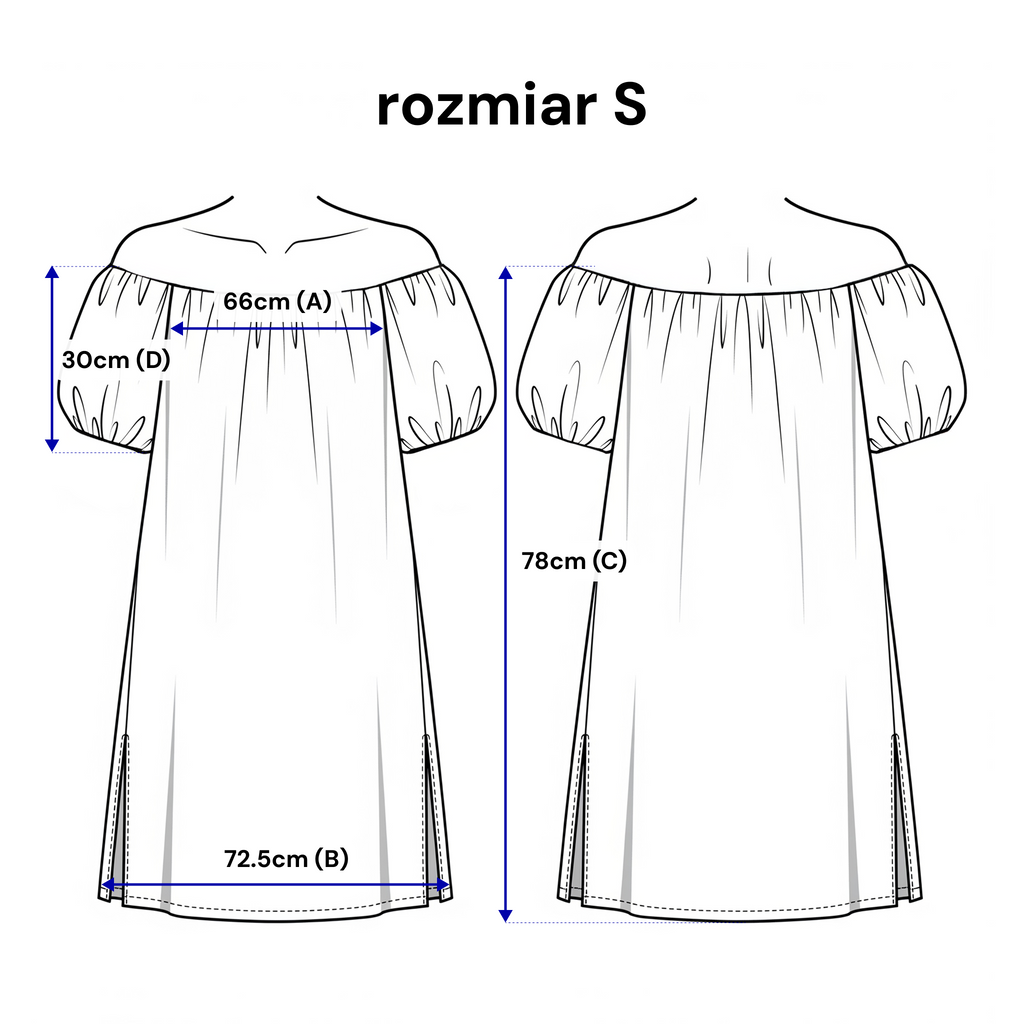 Robe espagnole à élastique et poches