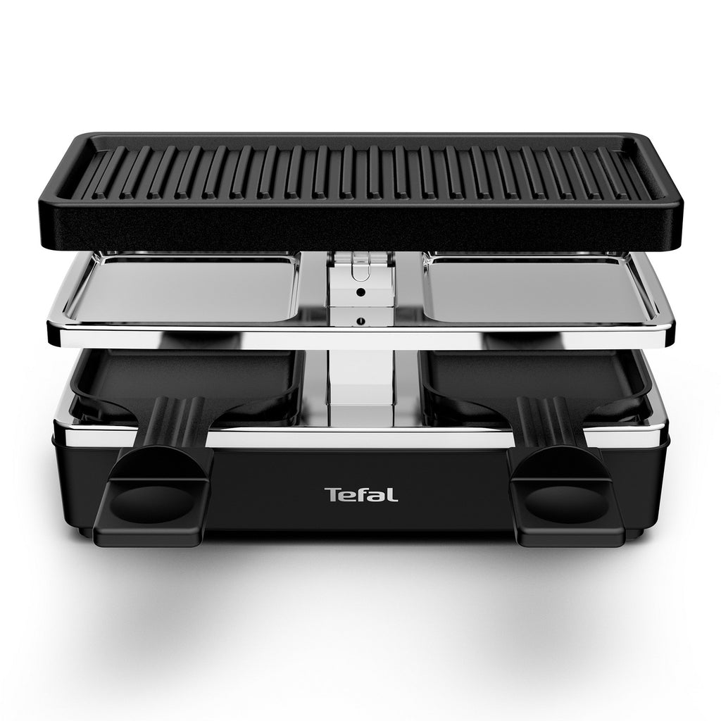 Tefal Appareil à raclette et gril 2 personnes Plug & Share RE230812