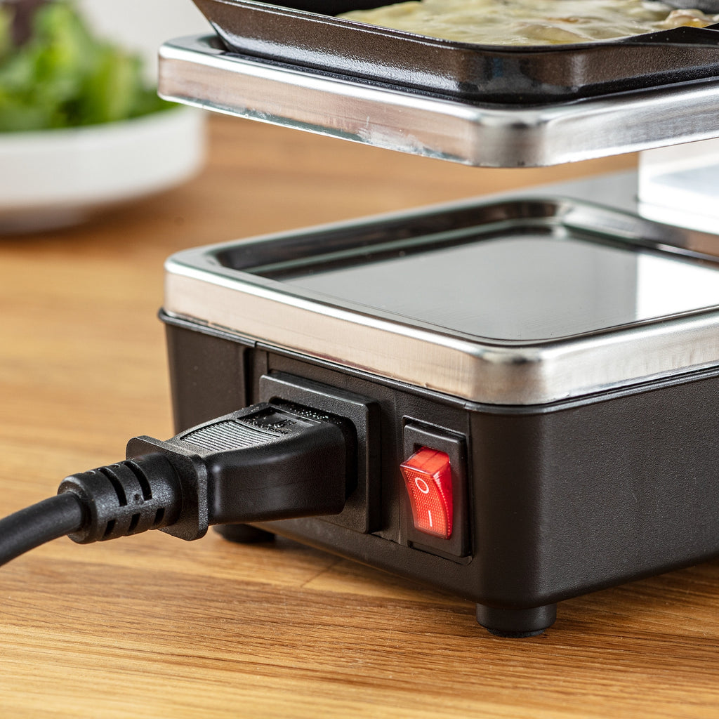Tefal Appareil à raclette et gril 2 personnes Plug & Share RE230812