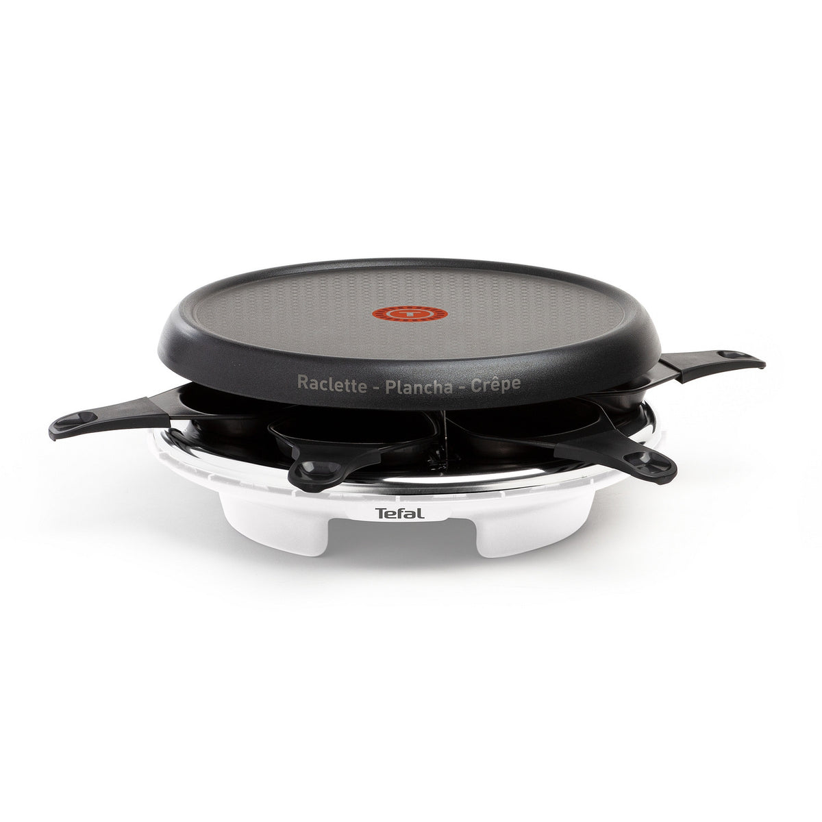 Tefal Appareil à raclette, plancha, crêpière 6 personnes RE151110