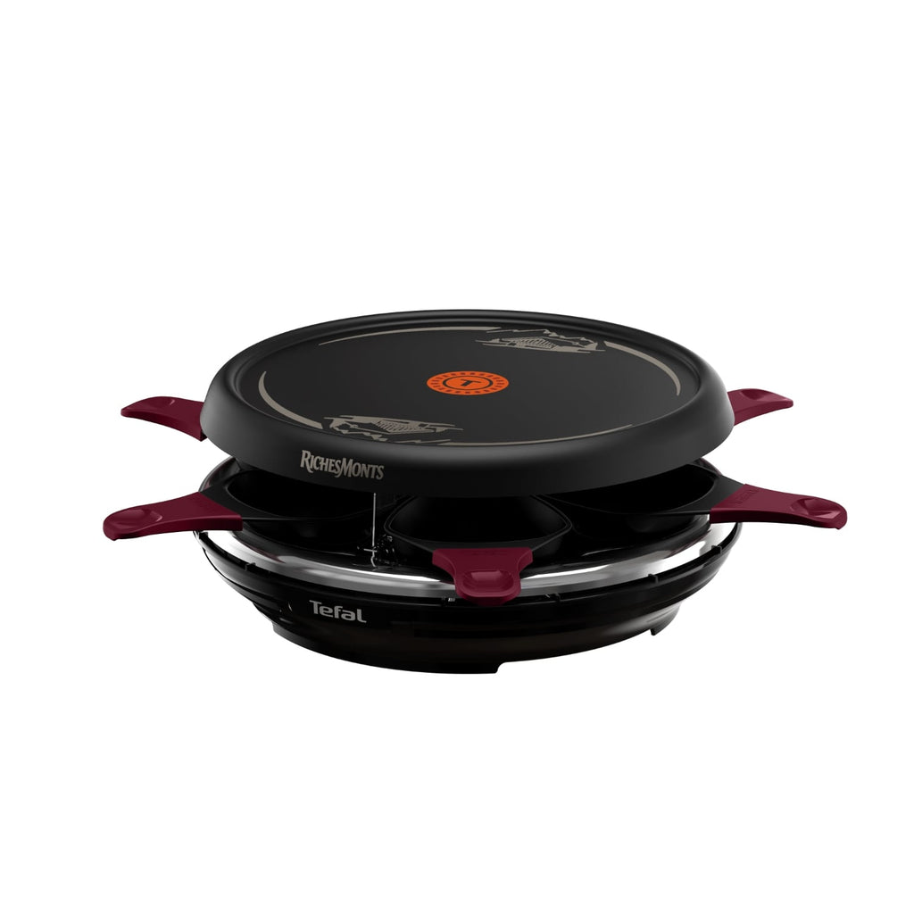 Tefal Appareil à raclette, plancha, crêpière 6 personnes Richesmonts RE12R810