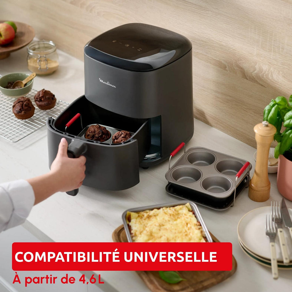 Moulinex Moules 3 pièces Acier Dail Easy Air Fryer