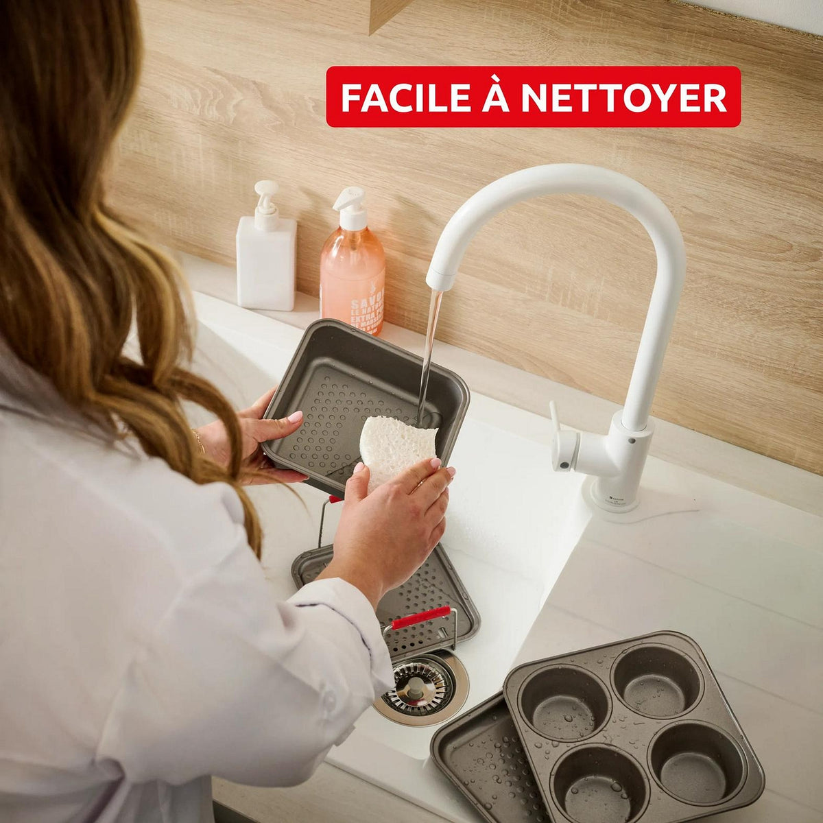 Moulinex Moules 3 pièces Acier Dail Easy Air Fryer