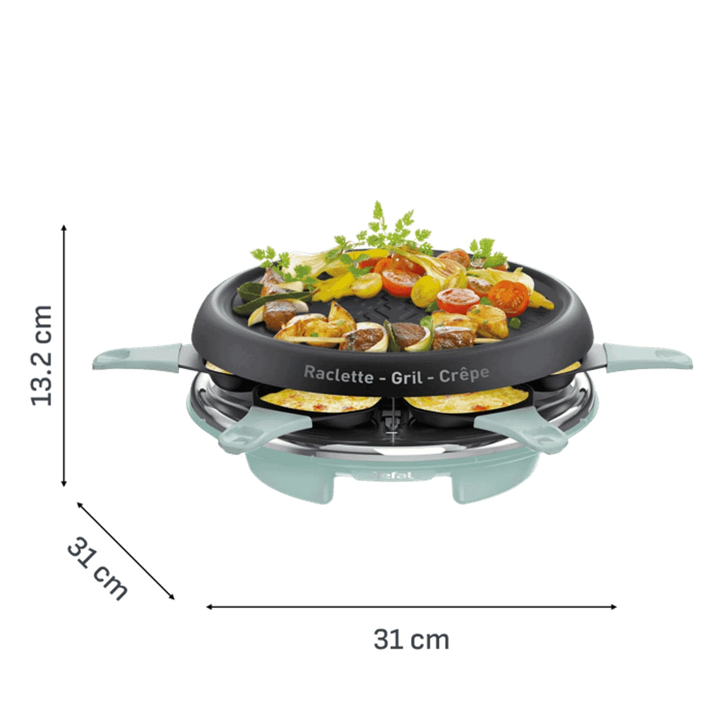 Tefal Appareil à raclette 3 en 1 - 850W - RE1513F0