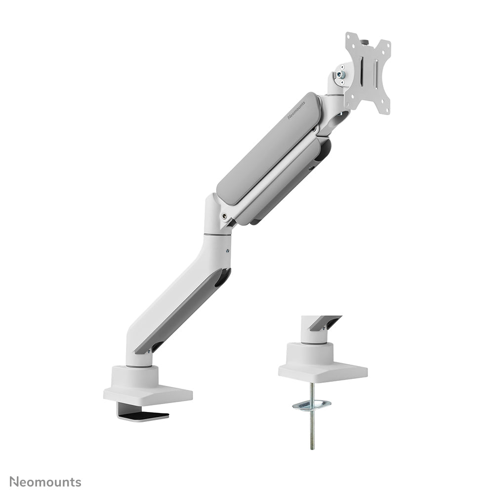 Neomounts DS70PLUS-450WH1 Support d'écran à fixer 17-49" - ressort à gaz - Topfix - arrêt 180°