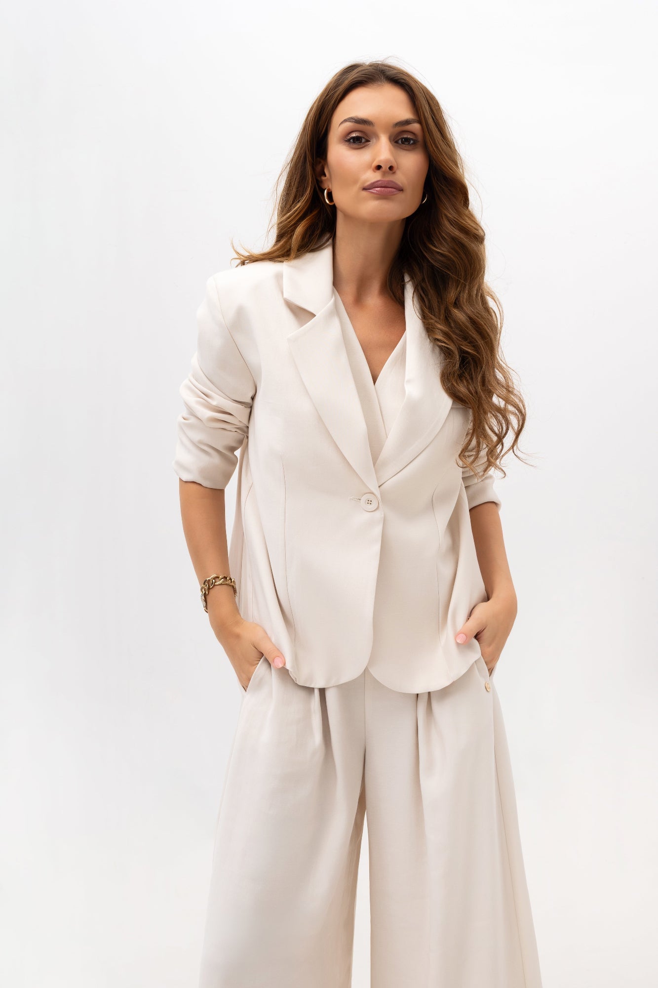 Élégant blazer pour femme à revers