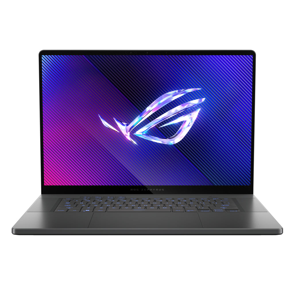 ASUS ROG Zephyrus G16 GU605MI-QR044W Intel Core Ultra 9 185H Ordinateur portable 40,6 cm (16") WQXGA 32 Go LPDDR5x-SDRAM 1 To SSD NVIDIA GeForce RTX 4070 Wi-Fi 6E (802.11ax) Windows 11 Home Gris