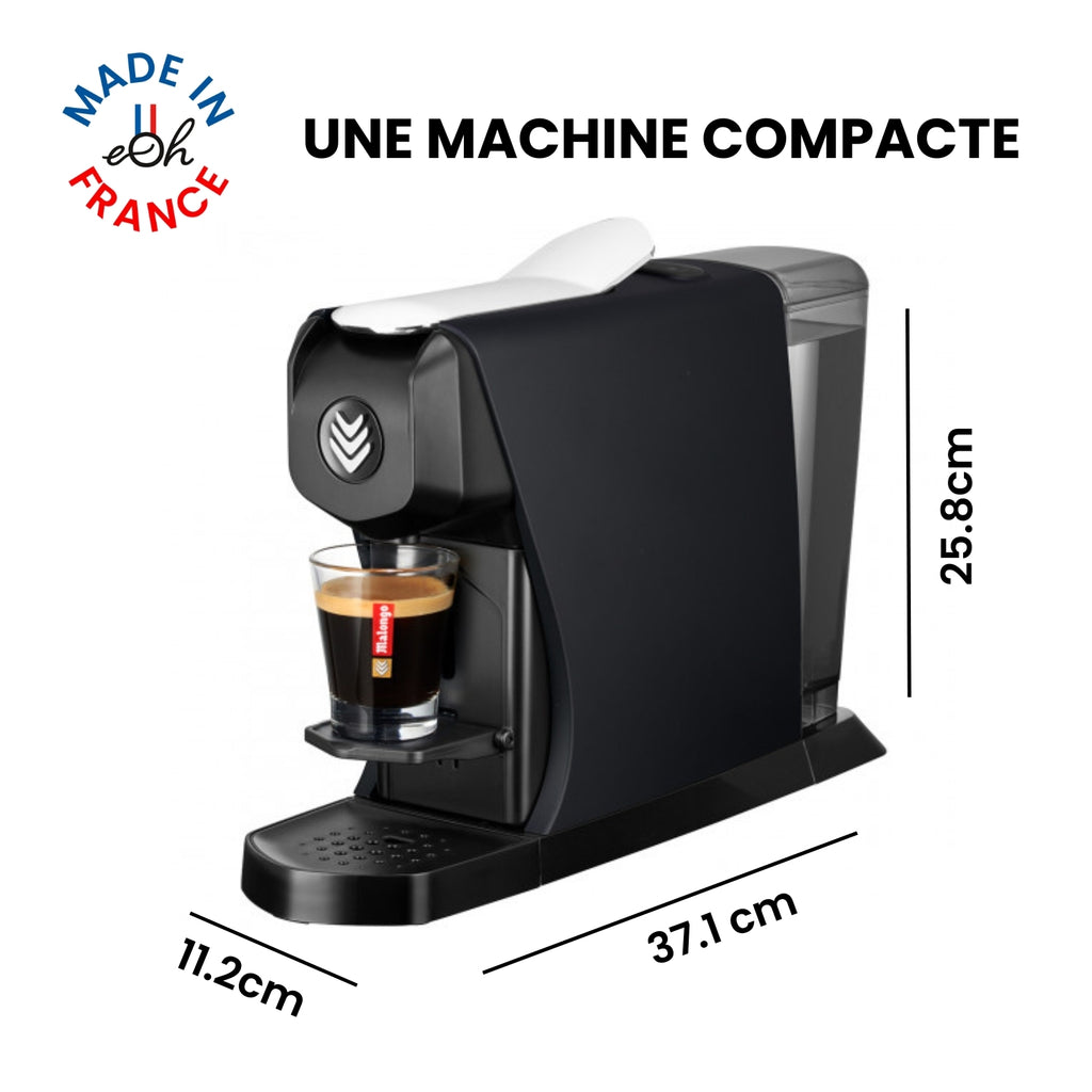 Malongo Machine à expresso à dosette EOH Noir
