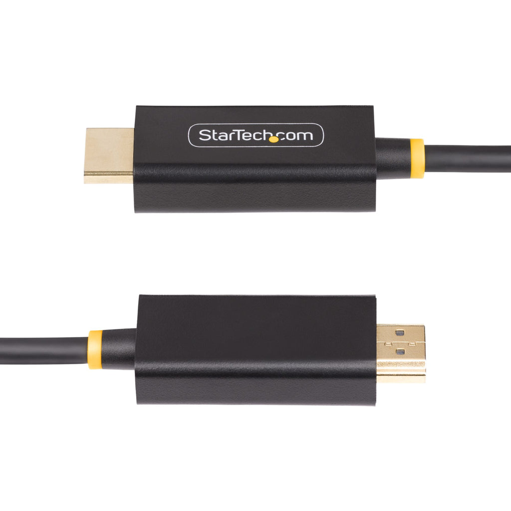 StarTech.com Câble Adaptateur DisplayPort vers HDMI de 2m, 4K 60Hz avec HDR, DP vers HDMI 2.0b, Convertisseur Vidéo Actif, DisplayPort Desktop vers Moniteur HDMI
