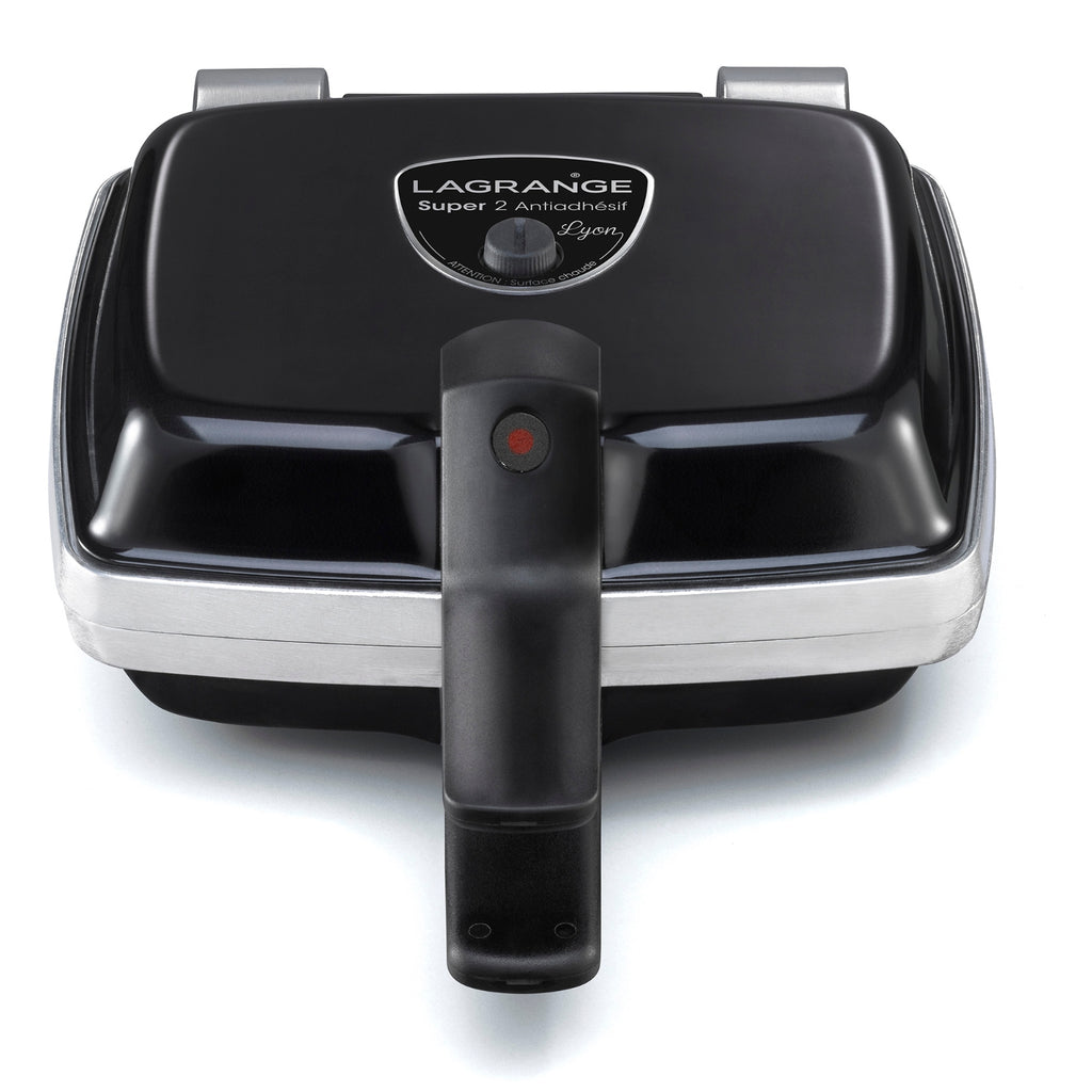 Lagrange Gaufrier Super 2 Gaufres Noir 039122