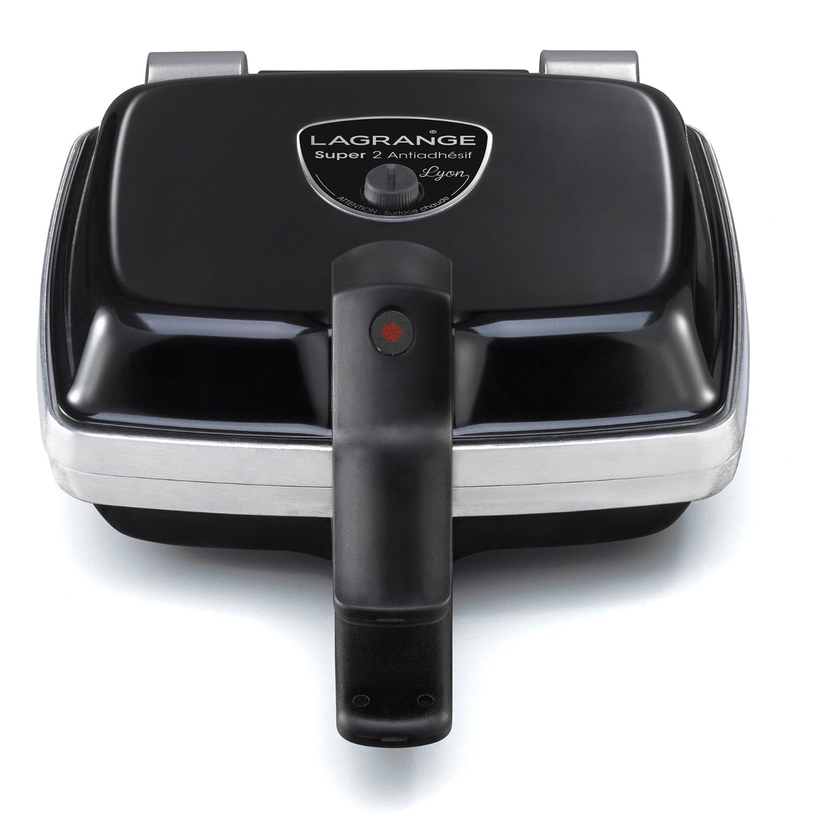 Lagrange Gaufrier Super 2 Gaufres Noir 039122
