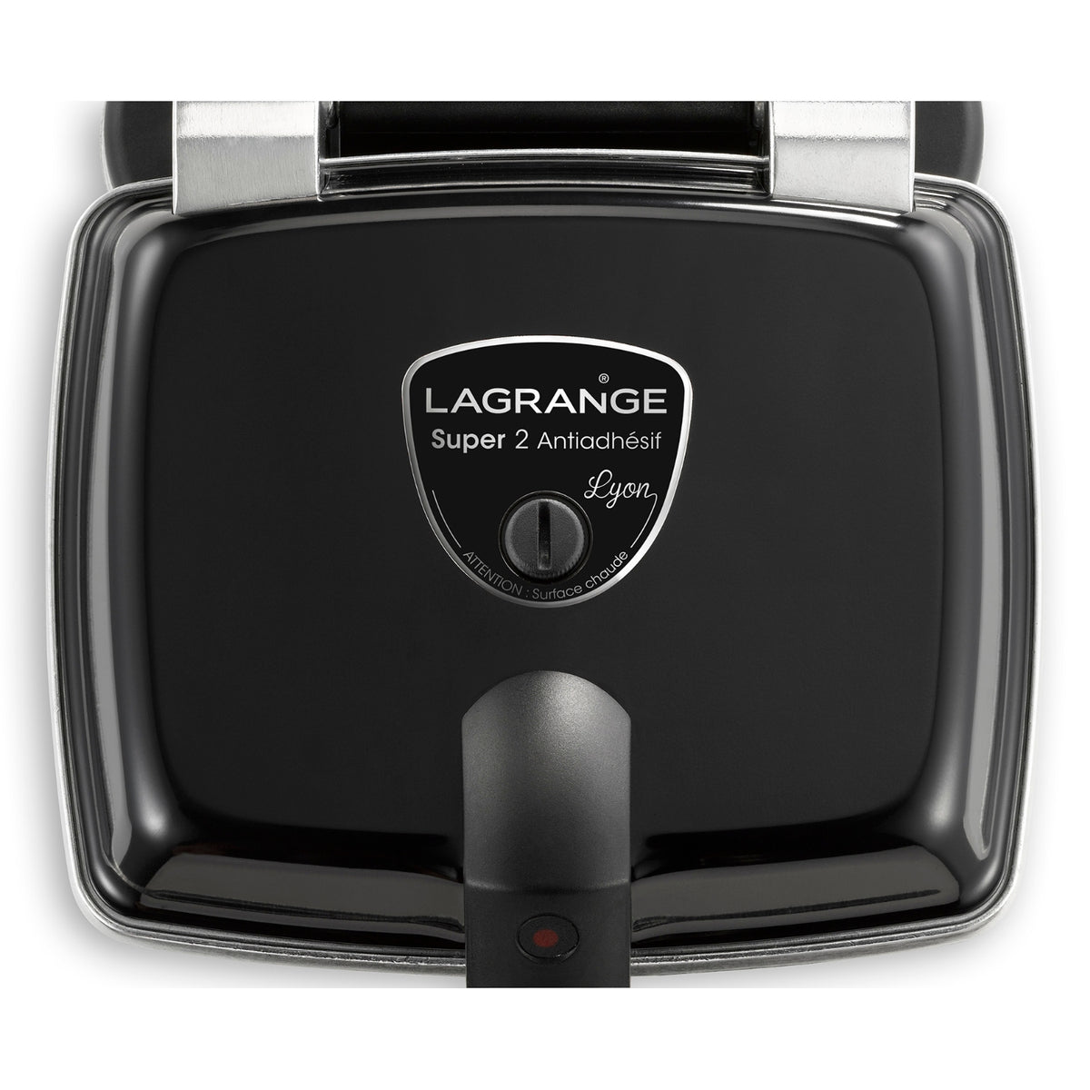 Lagrange Gaufrier Super 2 Gaufres Noir 039122