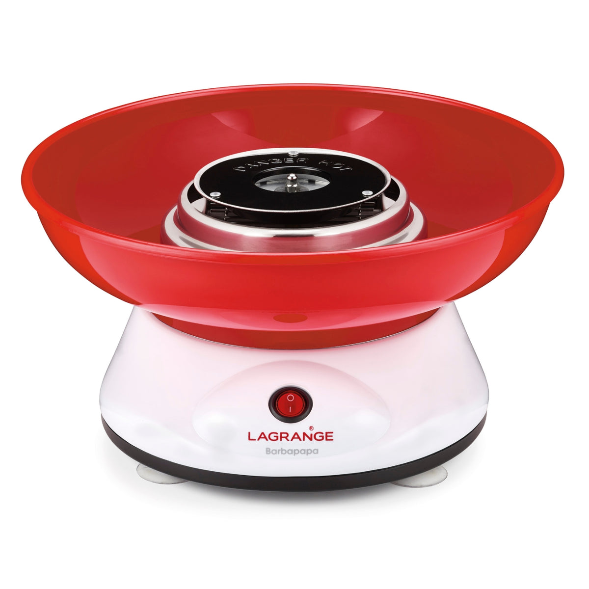Lagrange Machine à Barbe à Papa Blanc et rouge - 379003
