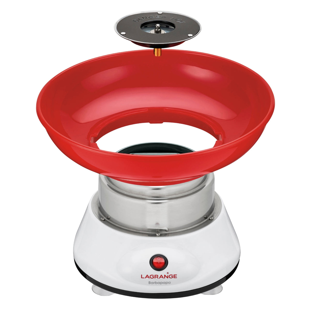 Lagrange Machine à Barbe à Papa Blanc et rouge - 379003