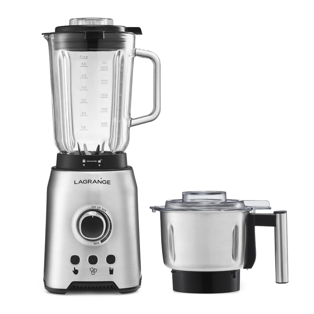 Lagrange Blender 609010 Blender Inox Avec moulin à grains inox