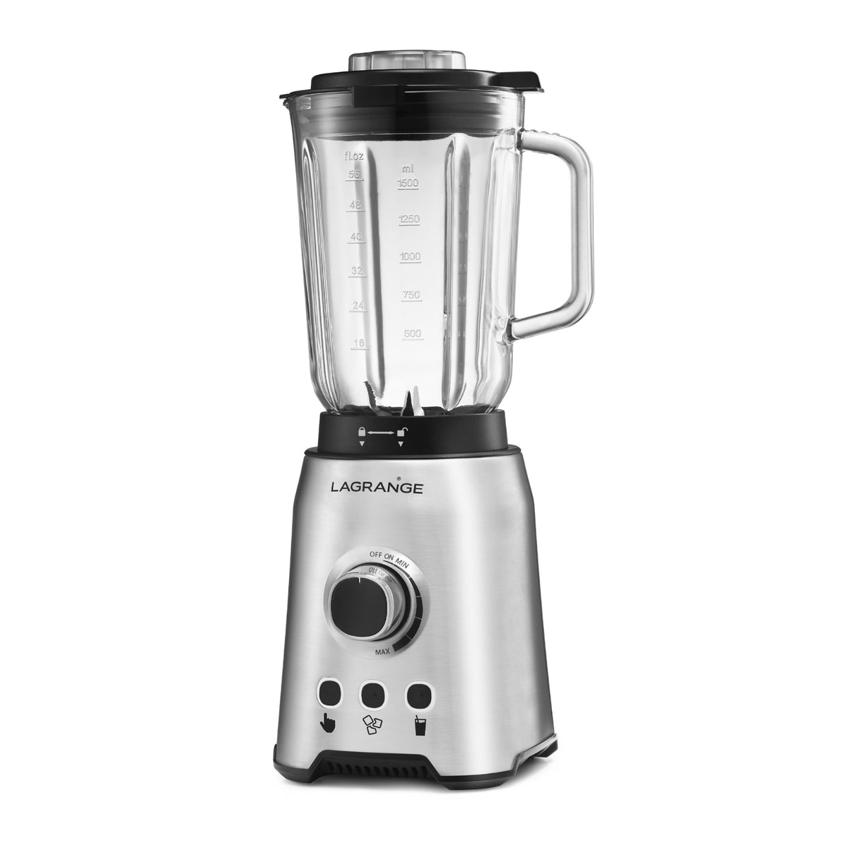 Lagrange Blender 609010 Blender Inox Avec moulin à grains inox
