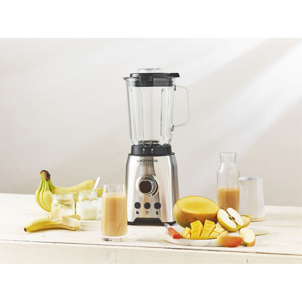 Lagrange Blender 609010 Blender Inox Avec moulin à grains inox