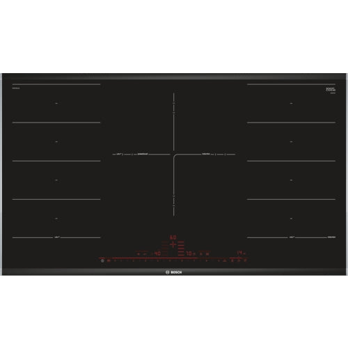 Bosch Bosch Serie 8 PXV975DC1E plaque Noir Intégré 90 cm Plaque avec zone à induction 5 zone(s)