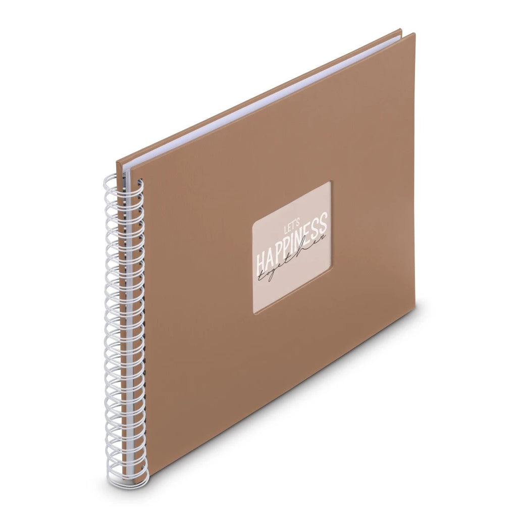 Hama Fine Art album photo et protège-page Marron 300 feuilles 10 x 15 cm Reliure spiralée