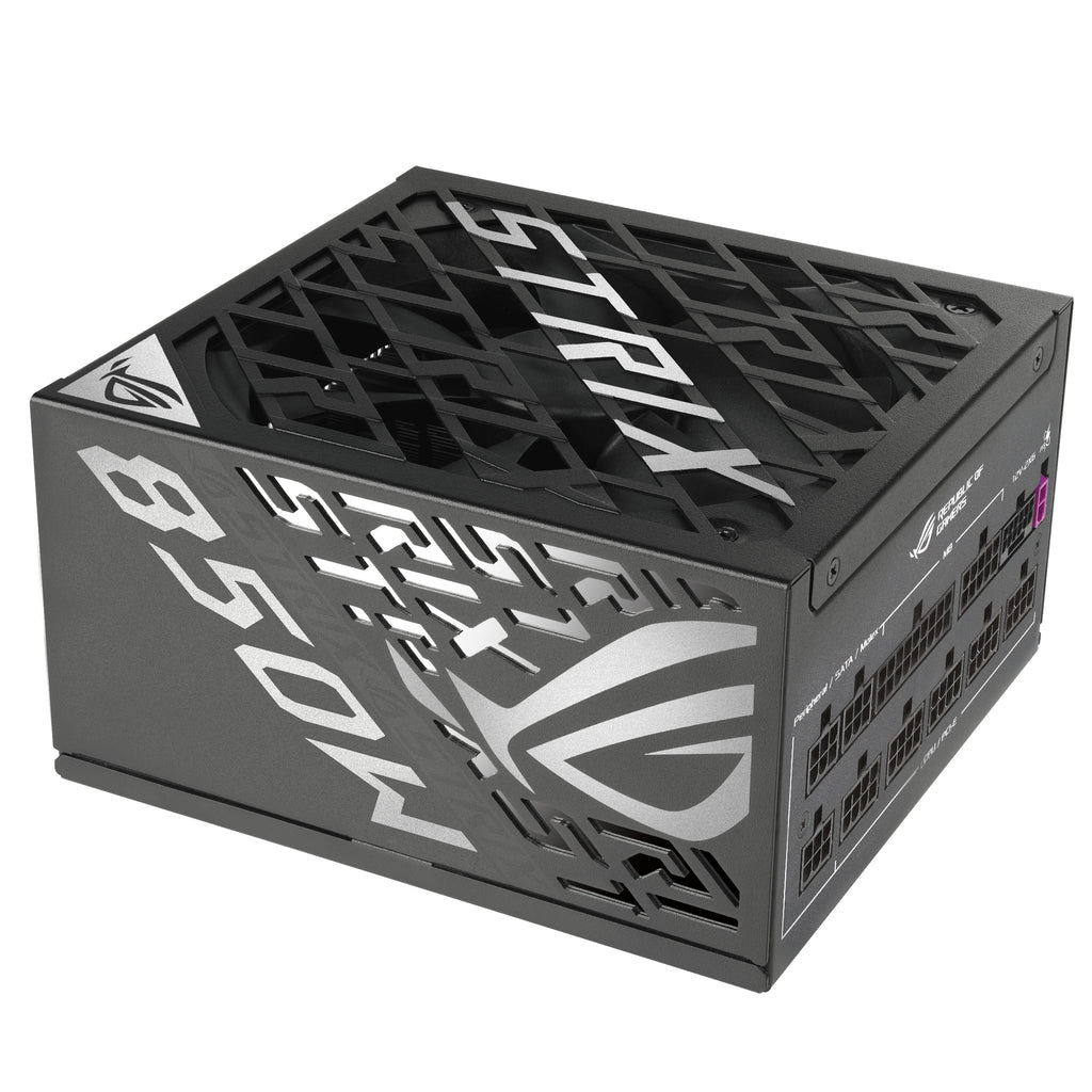ASUS ROG Strix 850P Gaming, Alimentation 850W, 80 PLUS Platinum, ATX, Noir