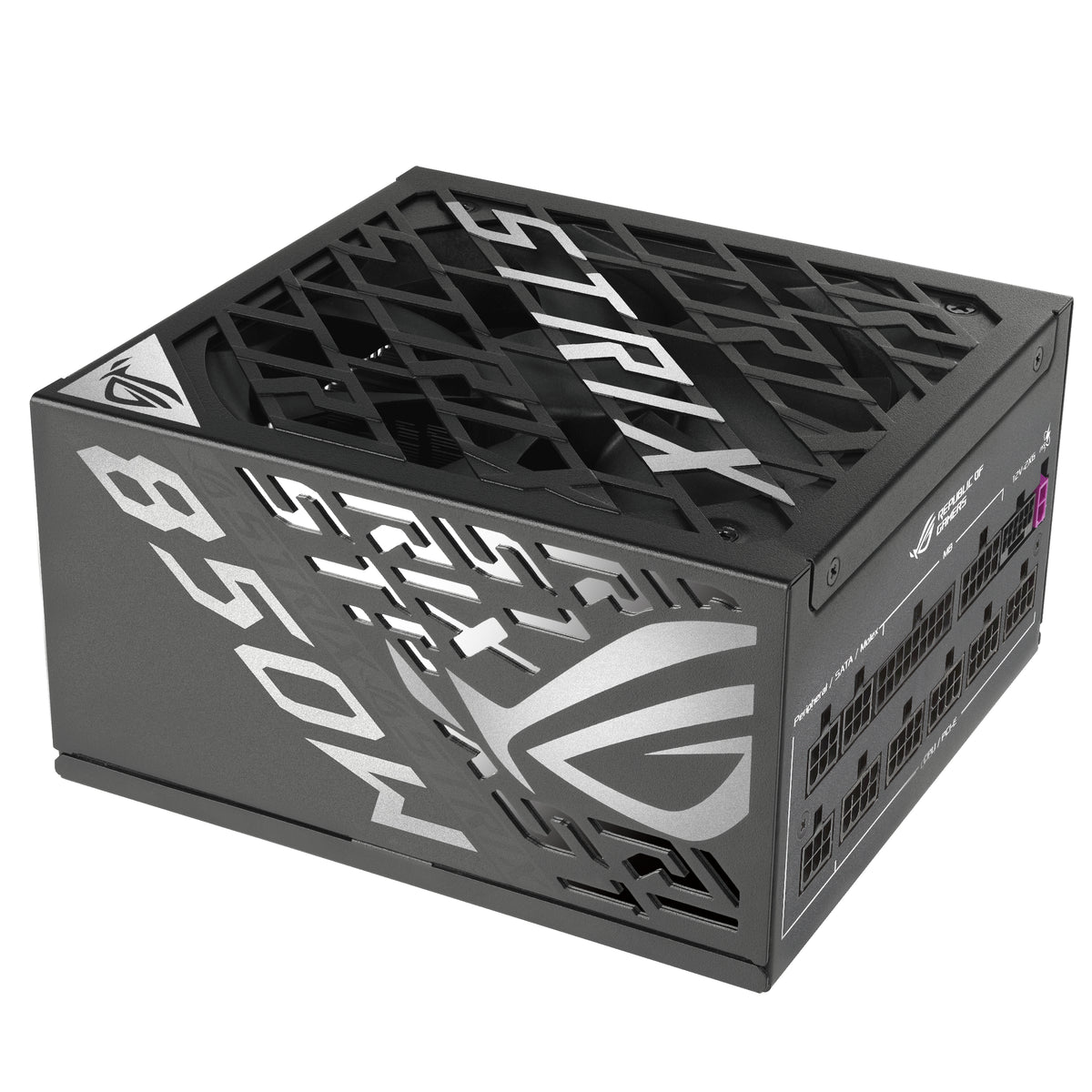 ASUS ROG Strix 850P Gaming, Alimentation 850W, 80 PLUS Platinum, ATX, Noir