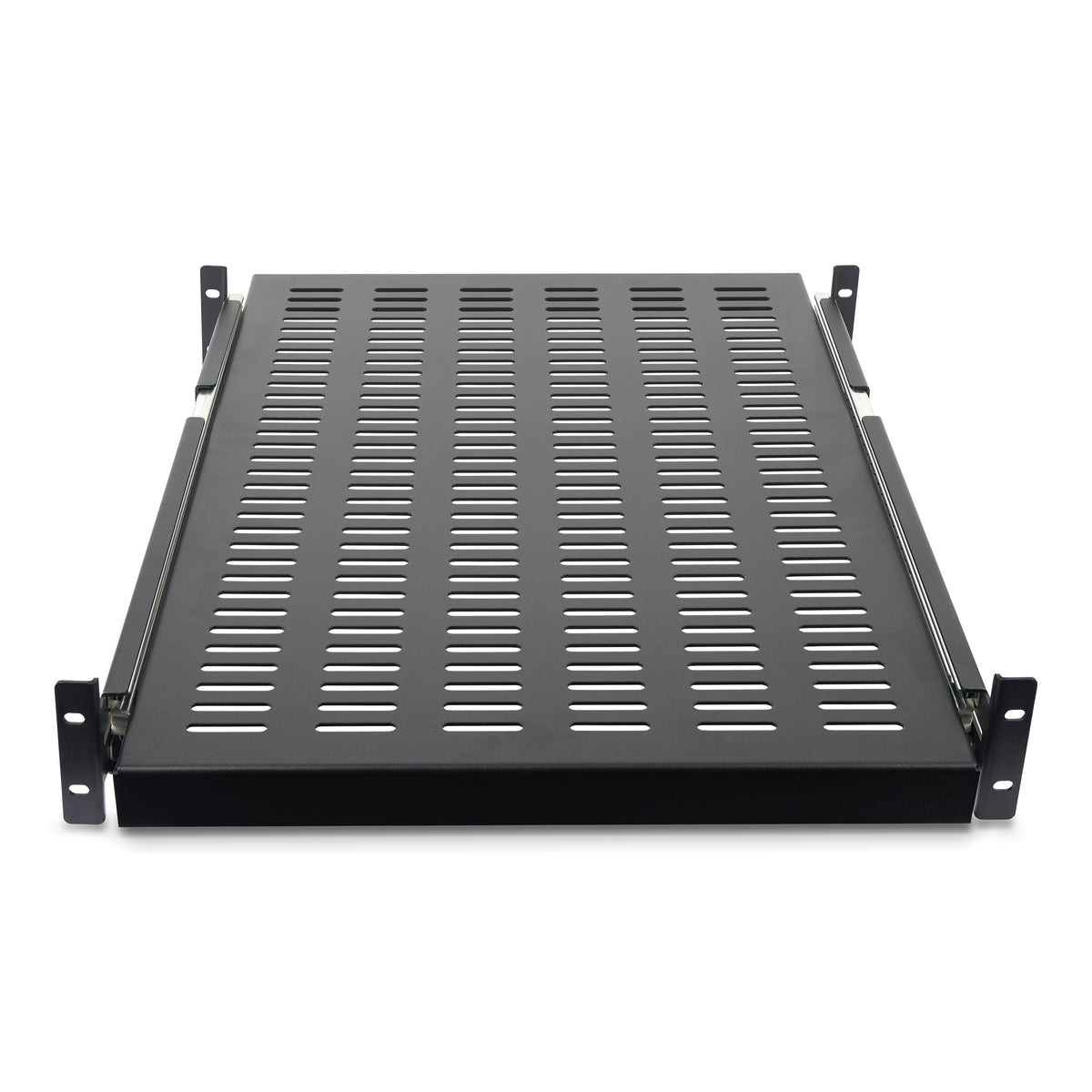 StarTech.com Étagère Coulissante pour Rack Serveur 2U, Profondeur Ajustable 48 cm, Capacité 22.7kg