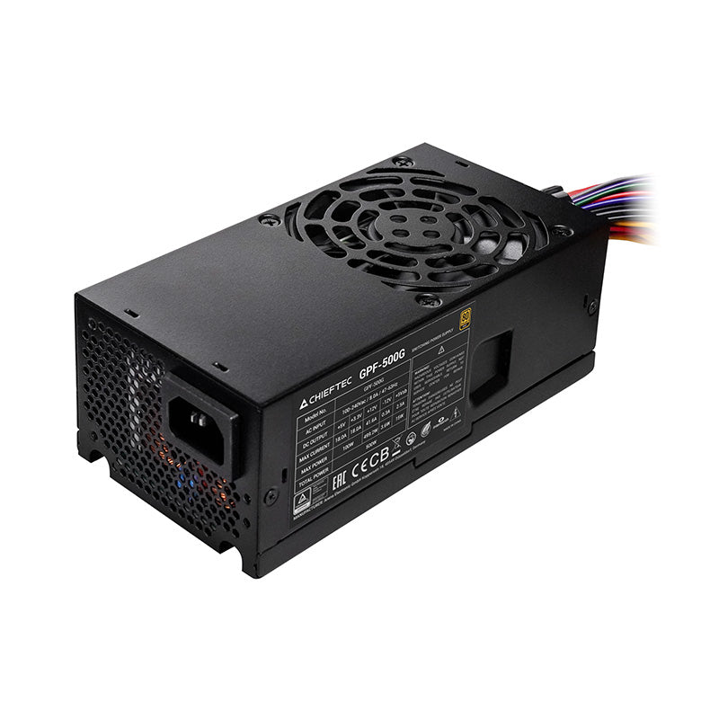 Chieftec Smart GPF-500G unité d'alimentation d'énergie 500 W 24-pin ATX TFX Noir